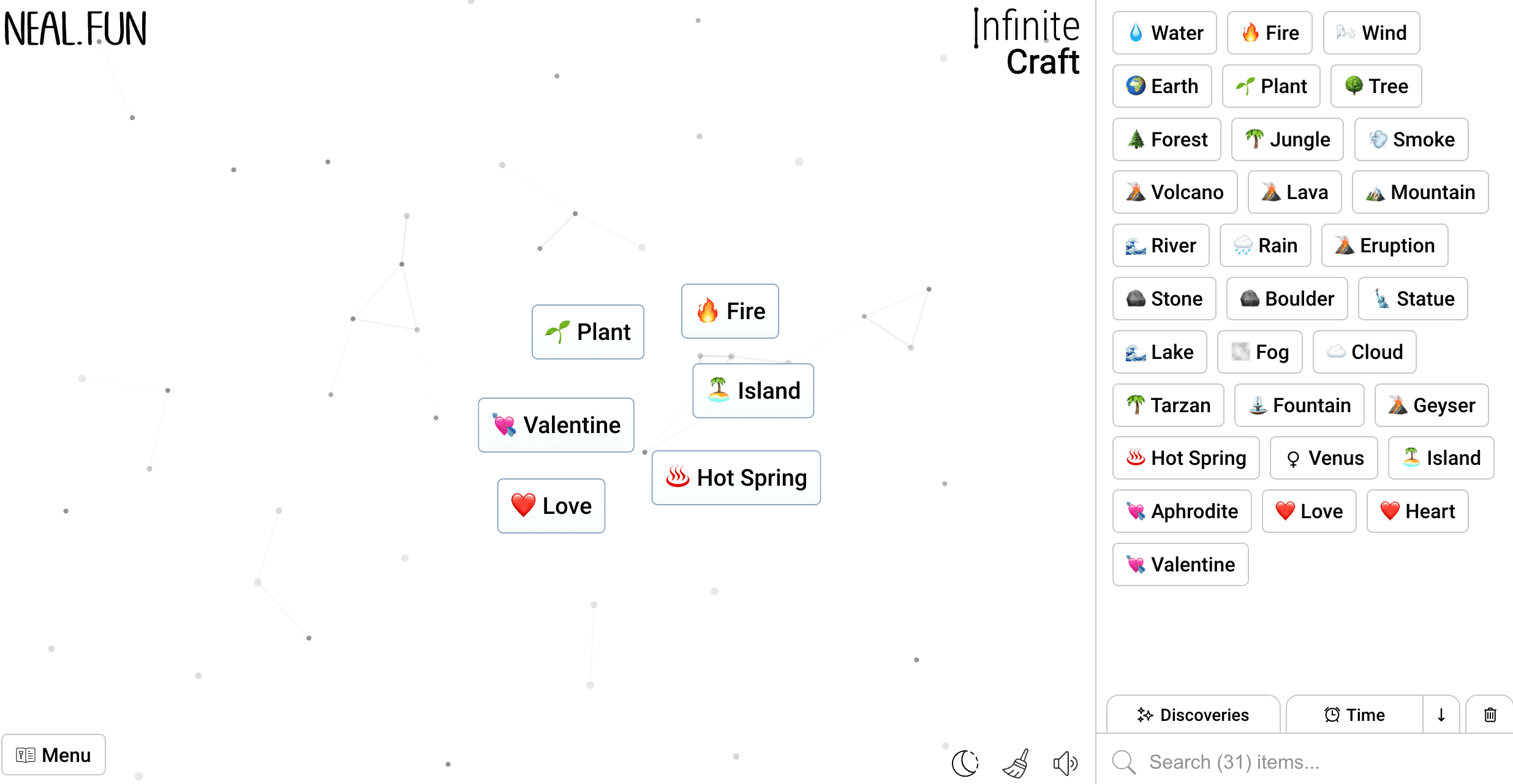 Infinite Craft