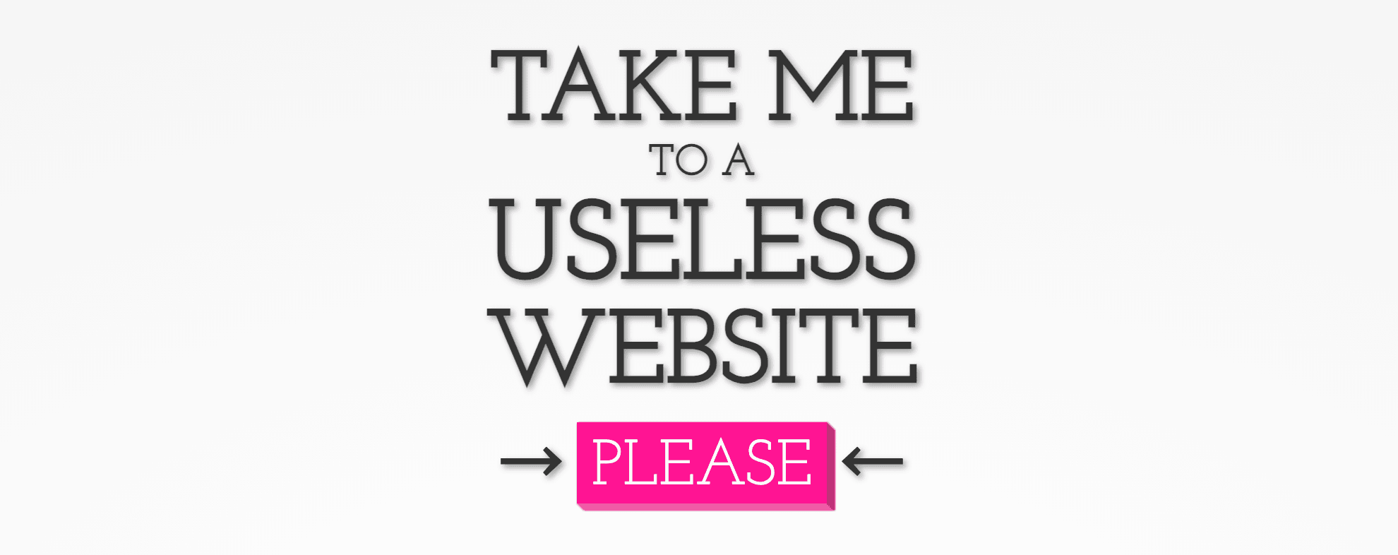 random website - the useless web