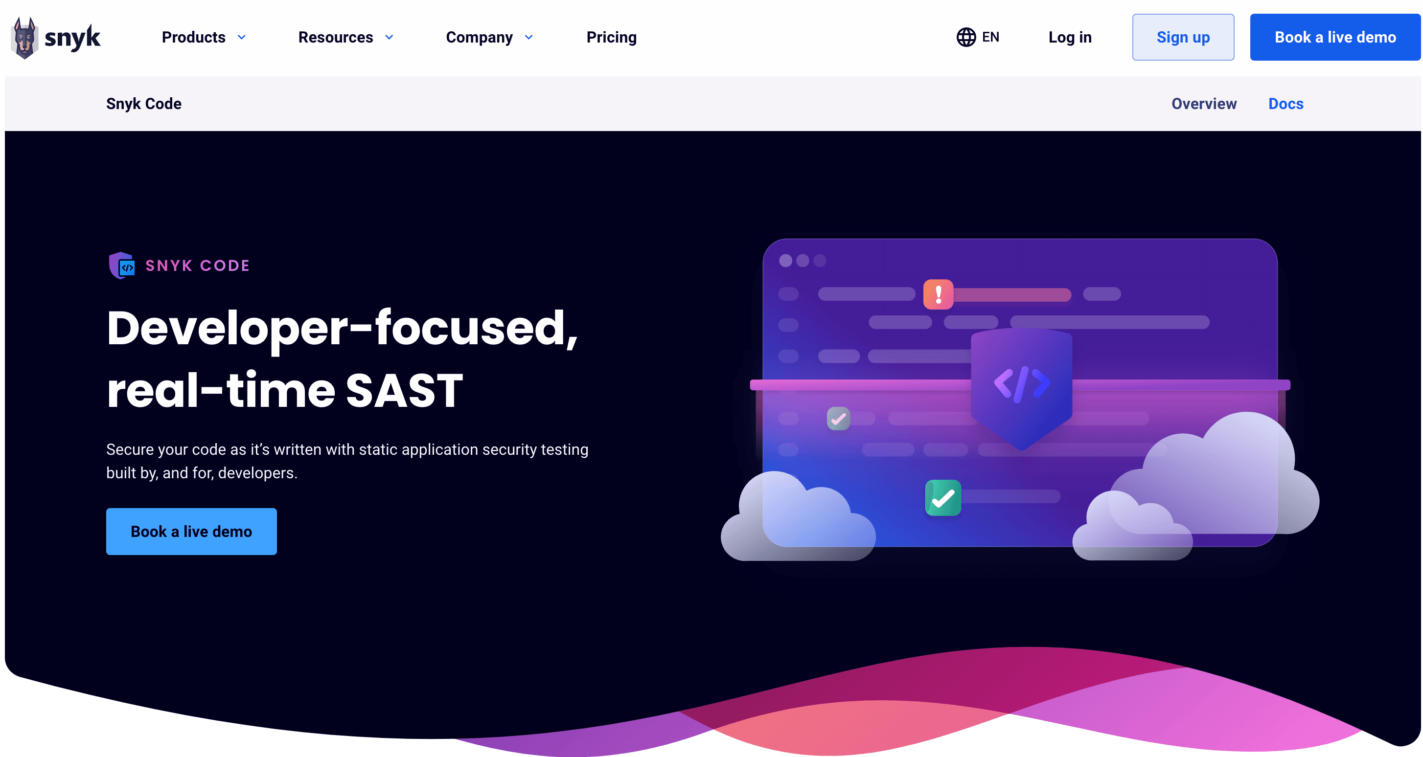 Snyk Code - Developer-Focused Real-Time SAST