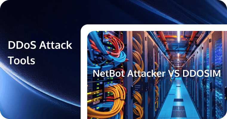 Comparative Study: Commercial vs. Open-Source DDoS Tools (NetBot Attacker vs. DDOSIM)