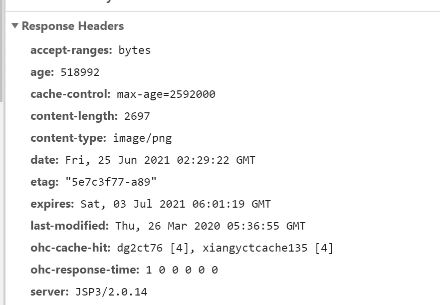 http response headers