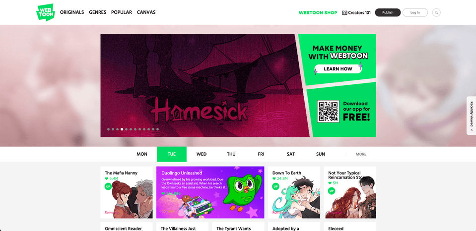 2025年20个最佳免费漫画网站