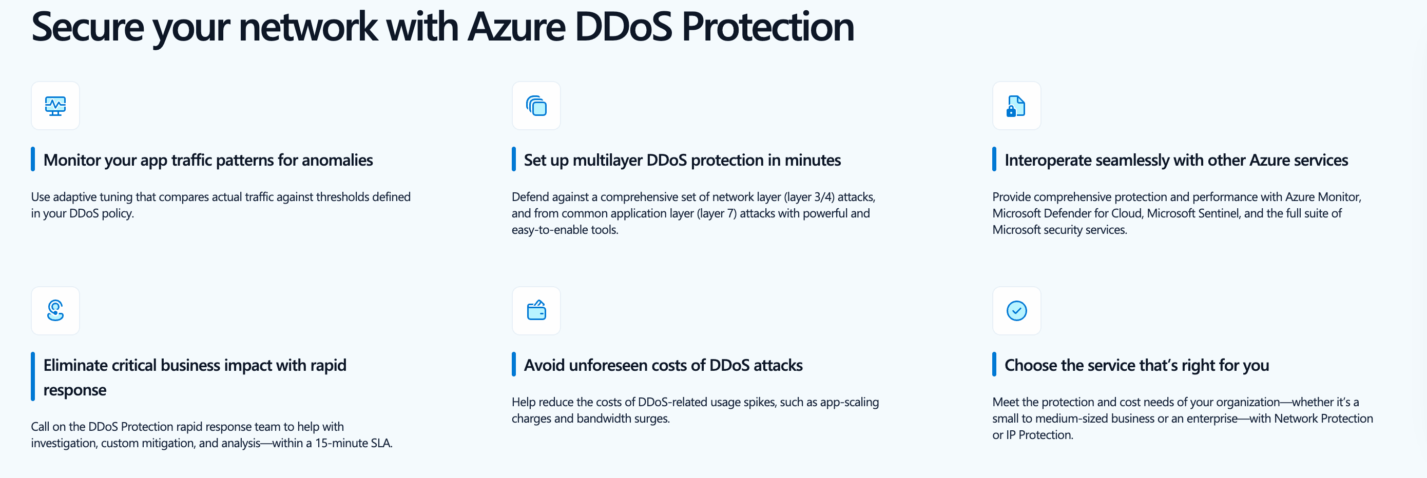 Azure DDoS Protection