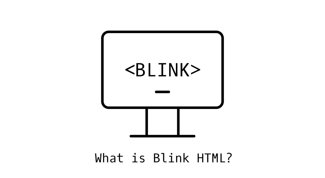 what is blink html