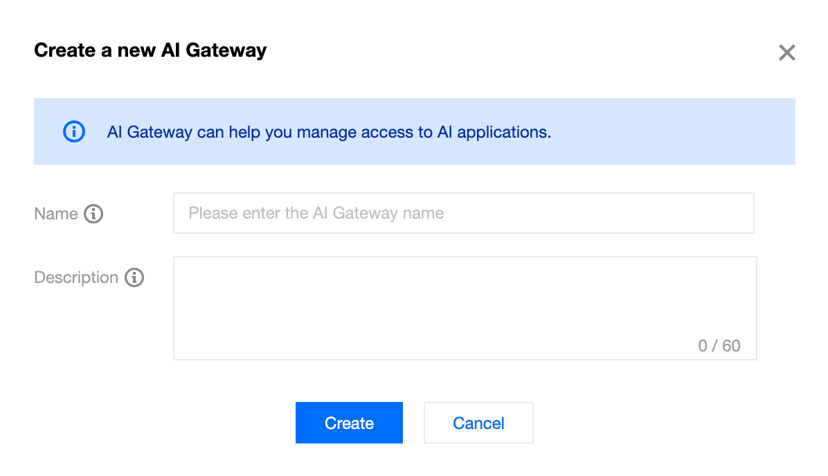 create an ai gateway